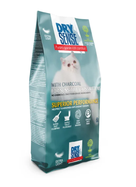 Dry Sense Asternut Igienic cu Carbon 6L