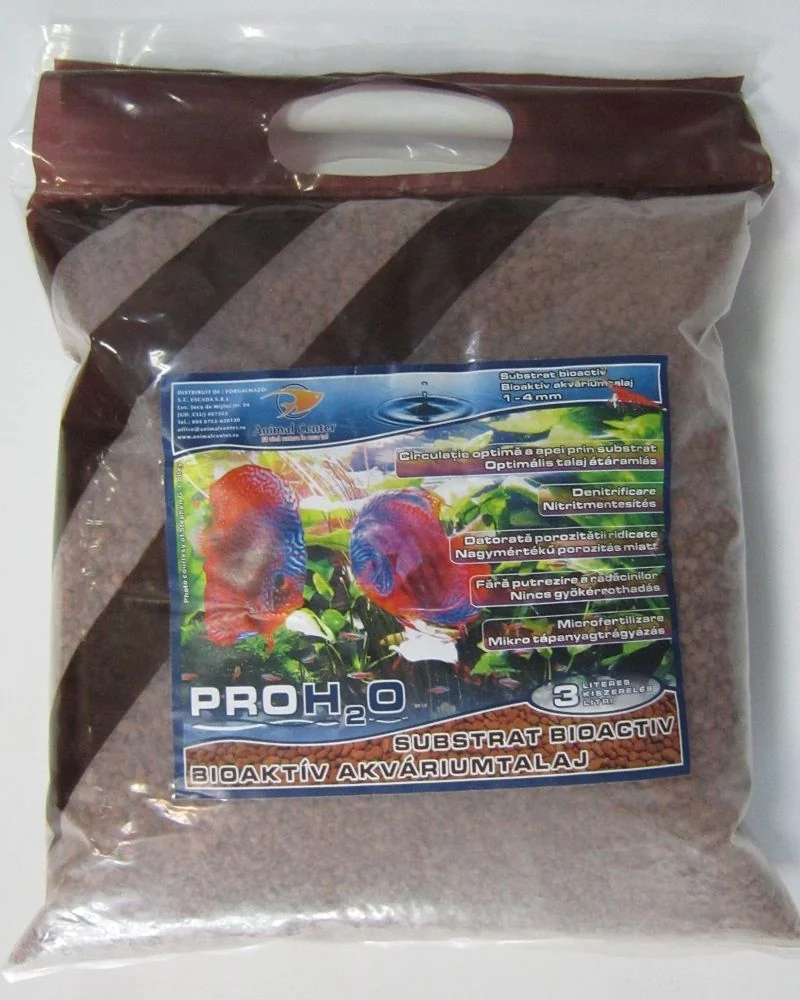 Substrat Bioactiv Pro H2O 3 L ( 1-4 mm )