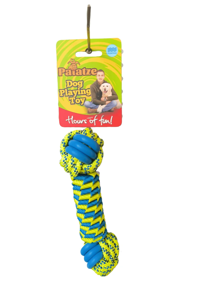 Paiatze Dog Floating Floating Rope Dumbell 20 Cm