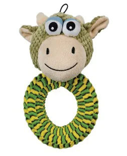 Paiatze Dog Plush Cow Big Eye S-23-0385