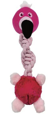 Paiatze Dog Flamingo Braided Neck S-23-0363