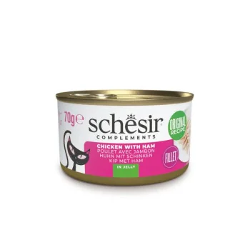 Schesir Cat Cons Pui/Sunca in Jelly 70 G