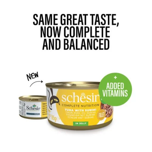 Schesir Ton/Surimi in Jelly 85 G