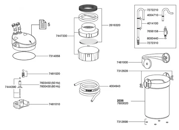 Eheim Filtru Extern Ecco Pro 300