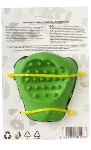 Paiatze Dog Chew Apple Natural Rubber BKC402