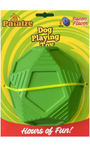 Paiatze Dog Pentagon Feeder Natural Rubber BKF575