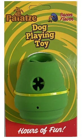 Paiatze Dog Cone Feeder Natural Rubber BKF190