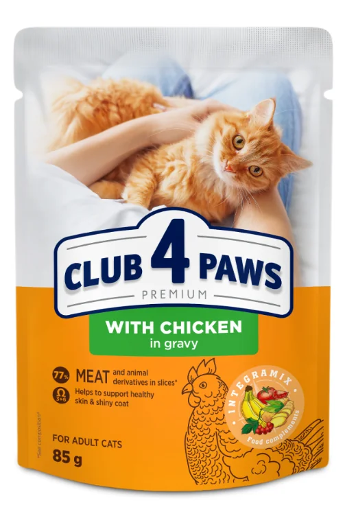 Club 4 Paws Pisica Plic Pui 85 g