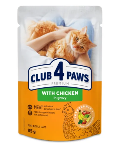 Club 4 Paws Pisica Plic Pui 85 g
