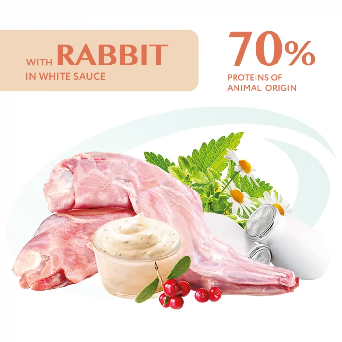 Optimeal Pisica Plic Iepure 85 g