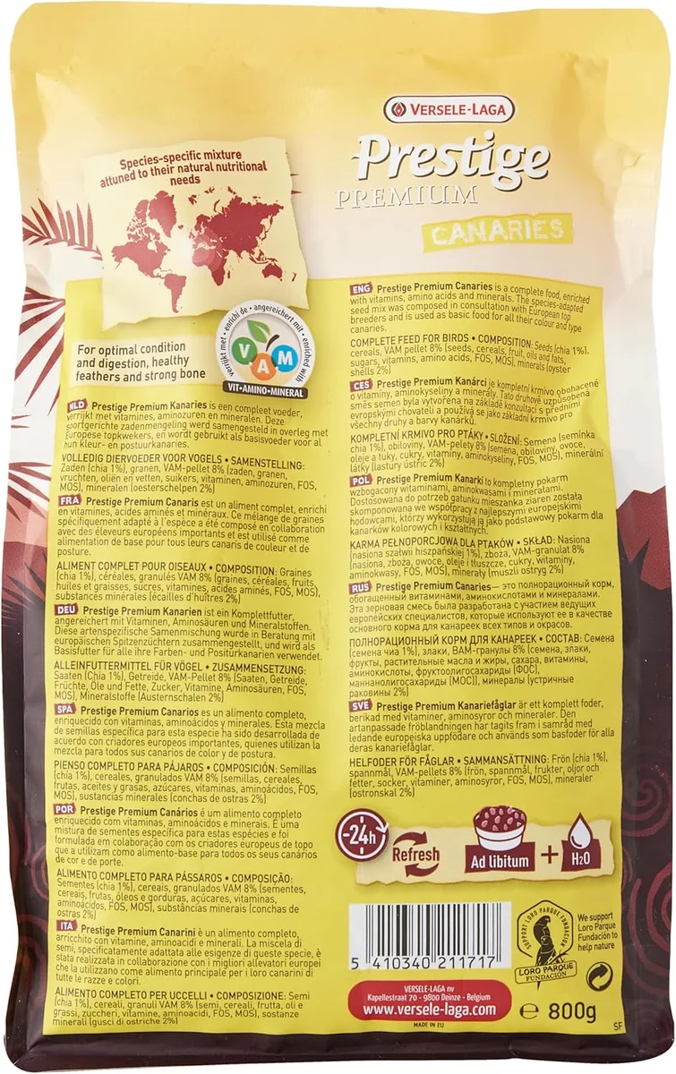 Versele Laga Canari Premium 800 g