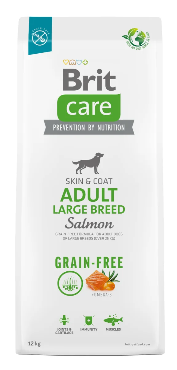 Brit Care Dog Grain-Free Adult Large Breed Somon