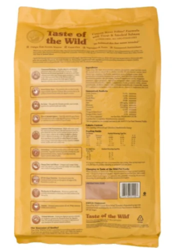 Taste Of The Wild Felin Canyon River Pastrav/Somon 6.6 Kg