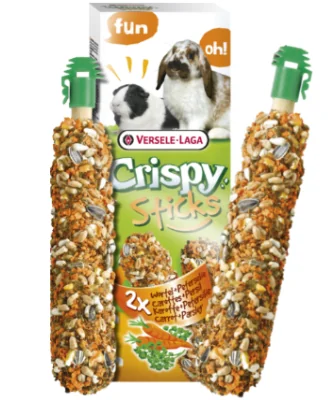 Versele Laga Batoane cu Morcov si Patrunjel pentru Iepuri si G-Pig - 2 bucati 110 g