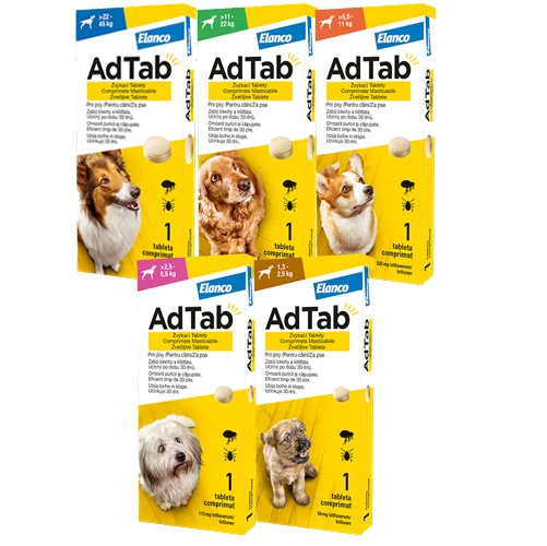 AdTab Dog Tableta Antiparazitara