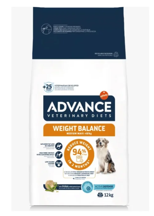 Advance Dog Dieta Weight Balance 3 Kg
