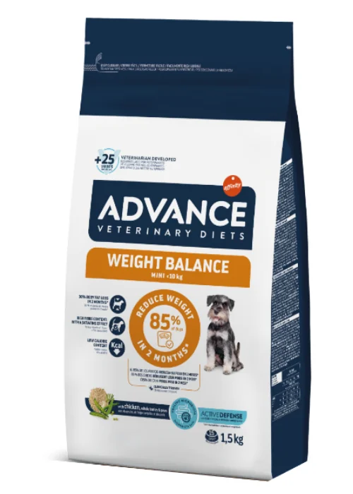 Advance Dog Dieta Weight Balance Mini 1.5 Kg