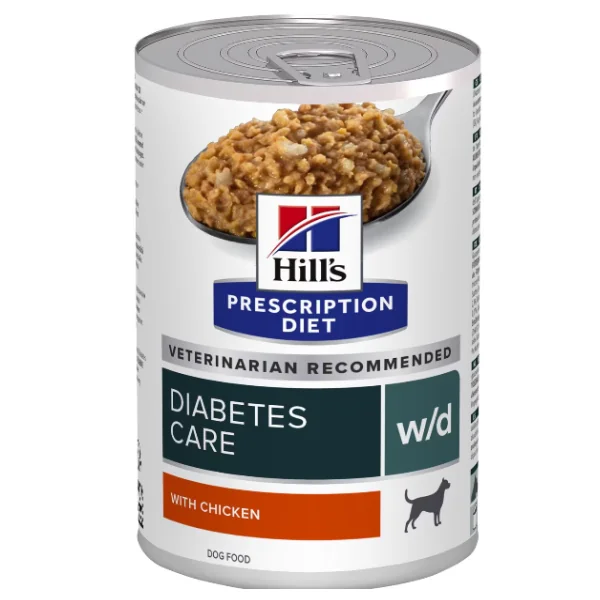 Hills Canin Dieta Conserva W/D Pui 370 g