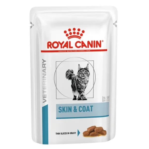 Royal Canin Cat Dieta Plic Skin & Coat 12 x 85 g