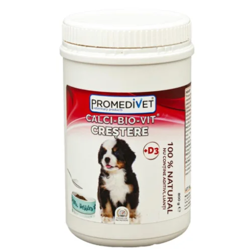 Promedivet Calci-Bio Vit Crestere Caini 800 g