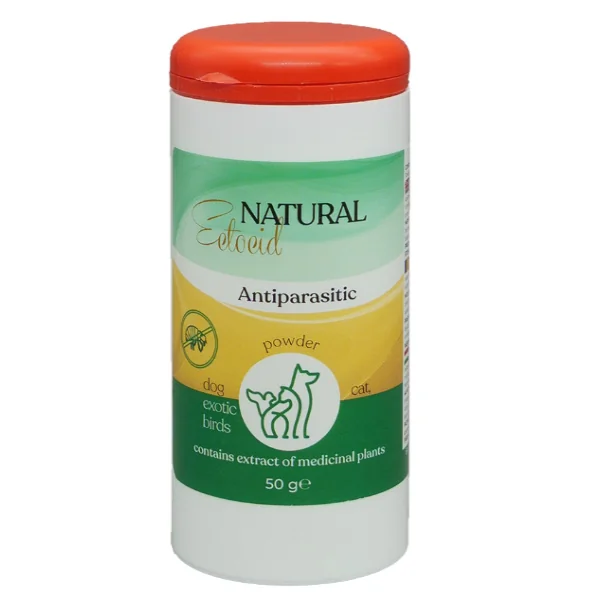 Promedivet Ectocid Natural Pulbere Cu Extract De Plante 50 g