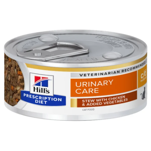 Hills Felin C/D Pui/Legume Stew 12 x 82 g