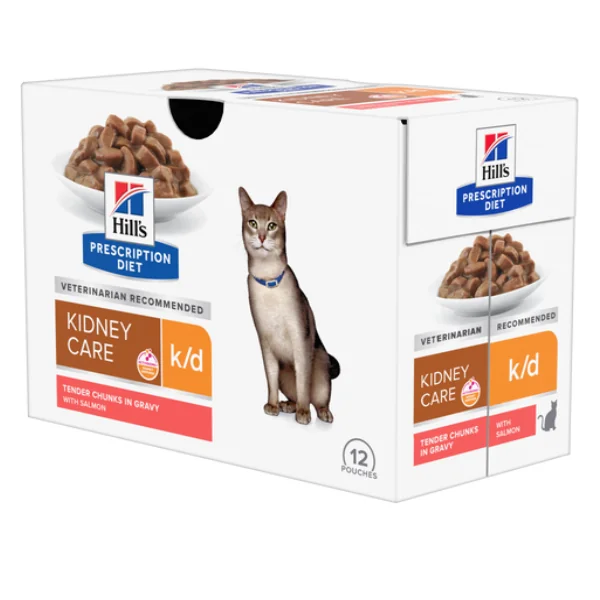 Hills Felin Dieta Plic K/D Somon 85 G X 12