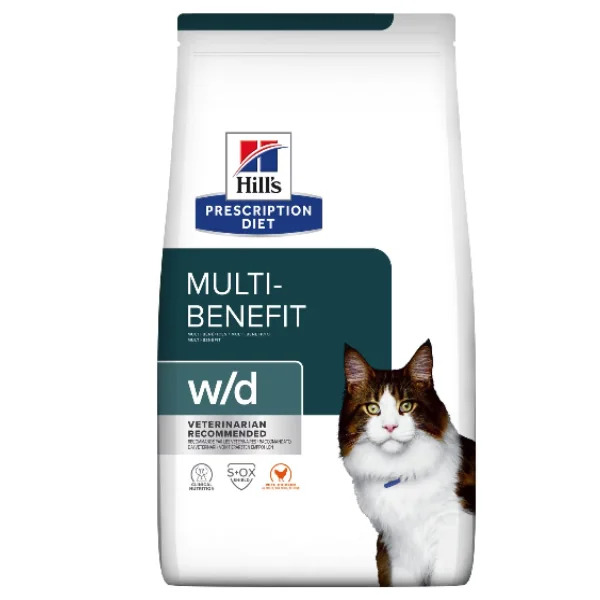 Hills Felin Dieta W/D Pui 1.5 Kg