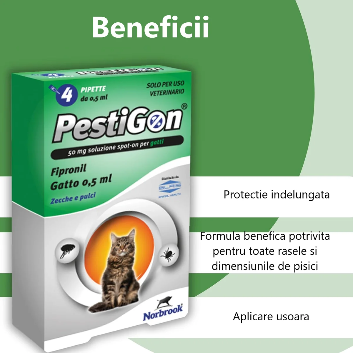 Pestigon Pipete Pisica