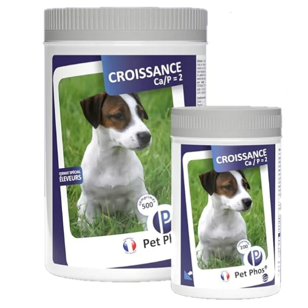Pet Phos Vitamine Caine Croissance Ca/P=2