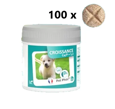 Pet Phos Vitamine Caine Croissance Ca/P=1.3